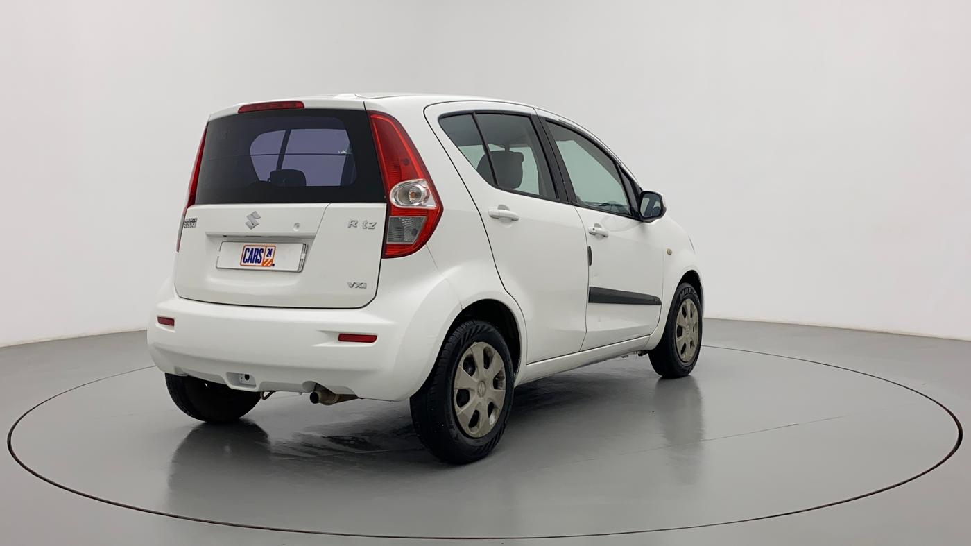 2011 Maruti Ritz VXI, Petrol, Manual, 1,08,669 km, Right Back Diagonal