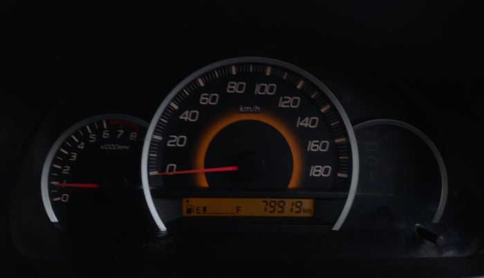 2016 Maruti Wagon R 1.0 VXI, Petrol, Manual, 79,916 km, Odometer Image