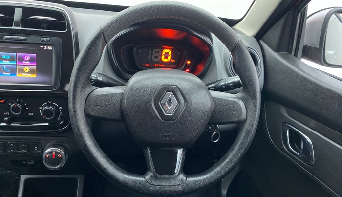 2019 Renault Kwid RXT 1.0 EASY-R AT OPTION, Petrol, Automatic, 37,054 km, Steering Wheel Close Up
