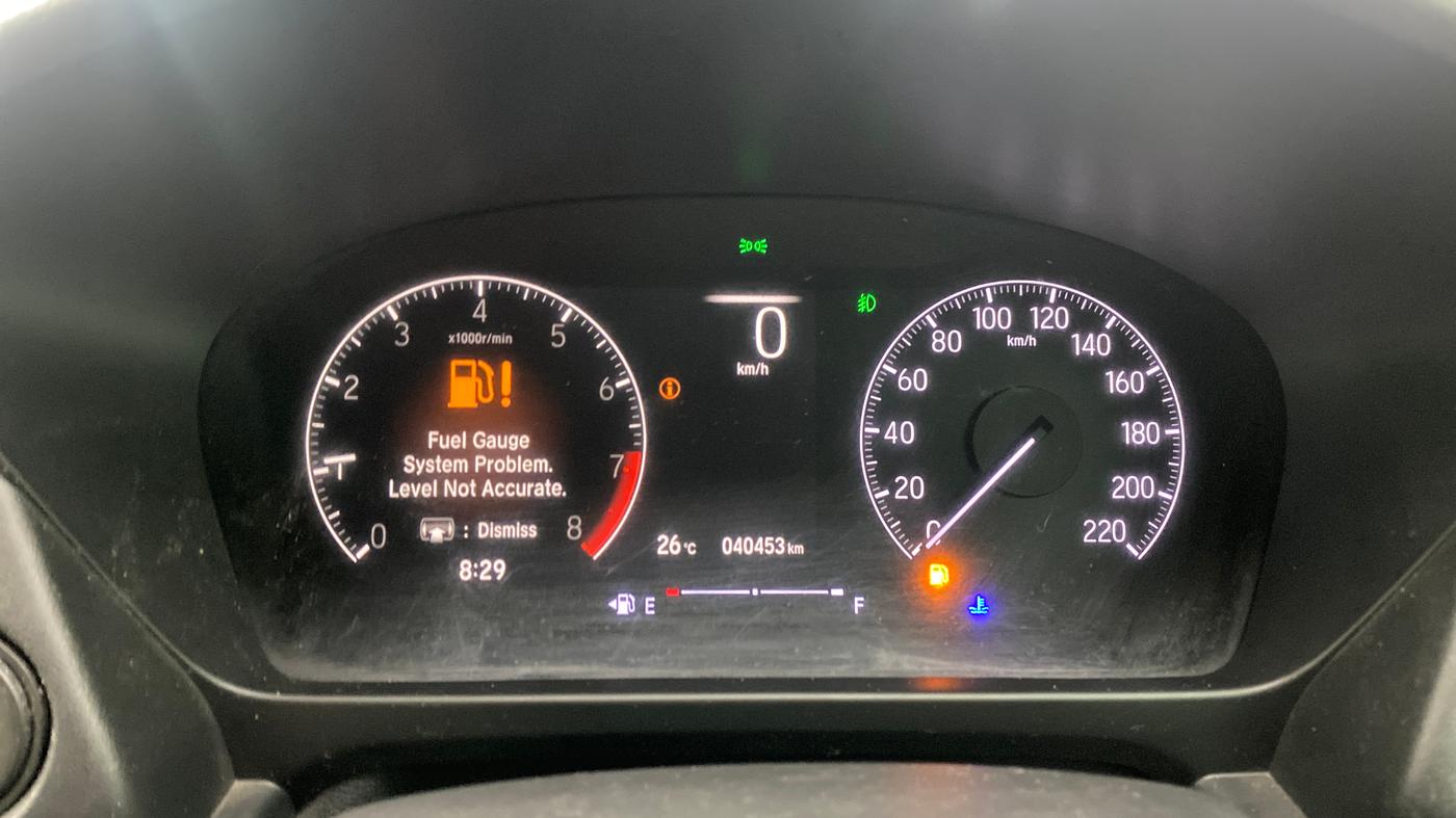 2021 Honda City 1.5L I-VTEC ZX, CNG, Manual, 40,453 km, Odometer Image