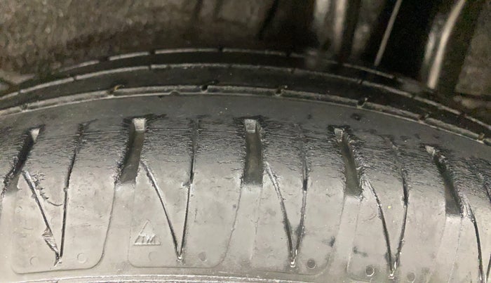 2020 KIA SONET HTX 1.0 DCT, Petrol, Automatic, 38,102 km, Left Rear Tyre Tread