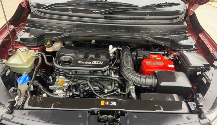 2020 KIA SONET HTX 1.0 DCT, Petrol, Automatic, 38,102 km, Engine View