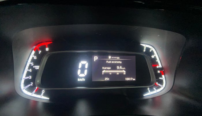2023 KIA SONET GTX PLUS 1.0 TURBO PETROL DCT, Petrol, Automatic, 10,399 km, Odometer Image