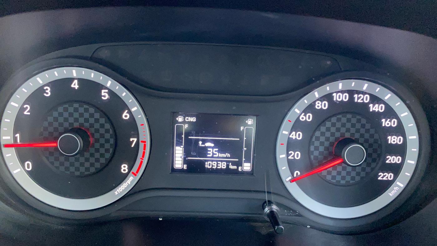 2021 Hyundai AURA S 1.2 CNG, CNG, Manual, 1,09,192 km, Odometer Image