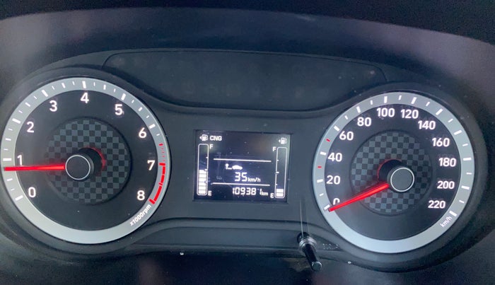 2021 Hyundai AURA S 1.2 CNG, CNG, Manual, 1,09,361 km, Odometer Image