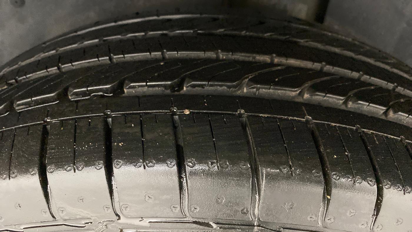 2020 MG HECTOR PLUS SHARP, Diesel, Manual, 6,248 km, Left Rear Tyre Tread