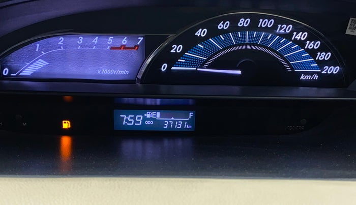 2017 Toyota Etios VD PLATINUM, Diesel, Manual, 37,127 km, Odometer Image