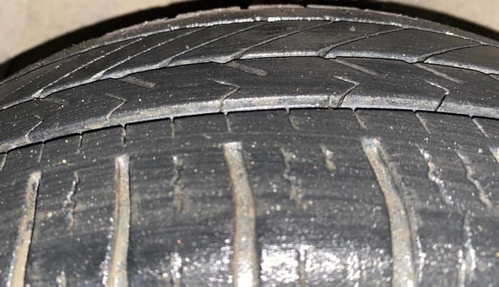 2017 Hyundai Xcent S 1.2, Petrol, Manual, 85,875 km, Left Front Tyre Tread