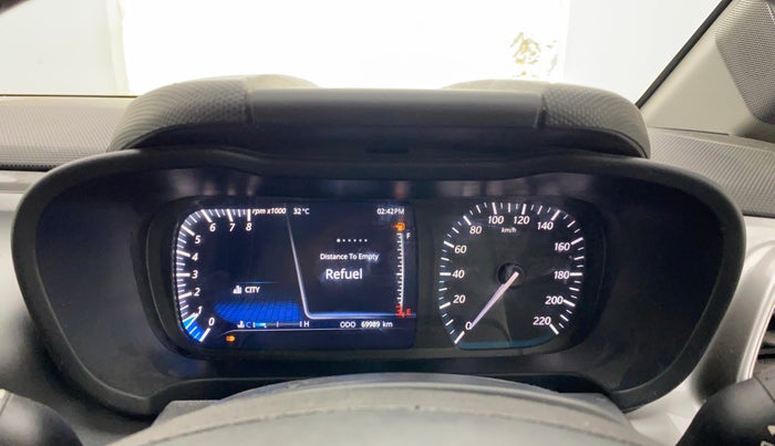 2021 Tata ALTROZ XZ PETROL, CNG, Manual, 69,986 km, Odometer Image
