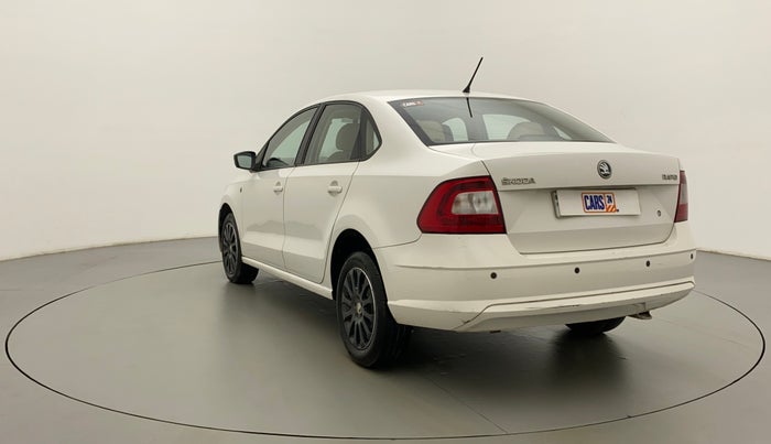 2015 Skoda Rapid ELEGANCE 1.6 MPI AT, Petrol, Automatic, 1,21,133 km, Left Back Diagonal