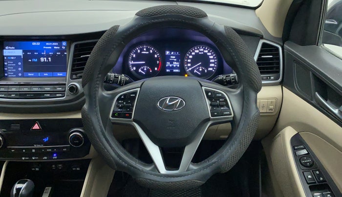 2017 Hyundai Tucson 2WD AT GL PETROL , Petrol, Automatic, 39,446 km, Steering Wheel Close Up