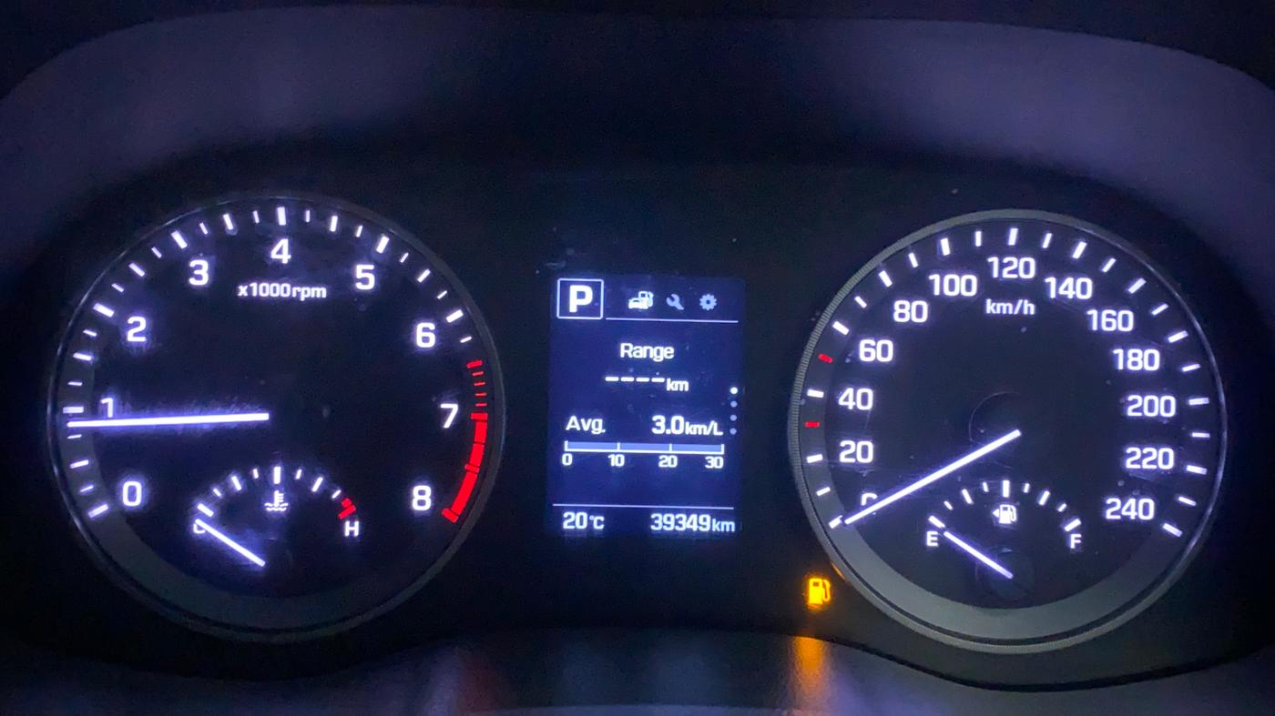 2017 Hyundai Tucson 2WD AT GL PETROL , Petrol, Automatic, 39,446 km, Odometer Image