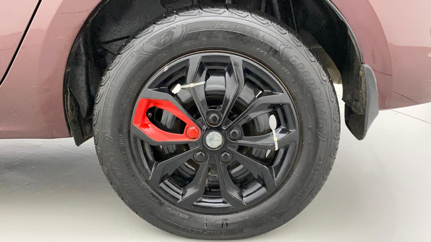 2022 Tata TIGOR XZ CNG, CNG, Manual, 33,766 km, Left Rear Wheel
