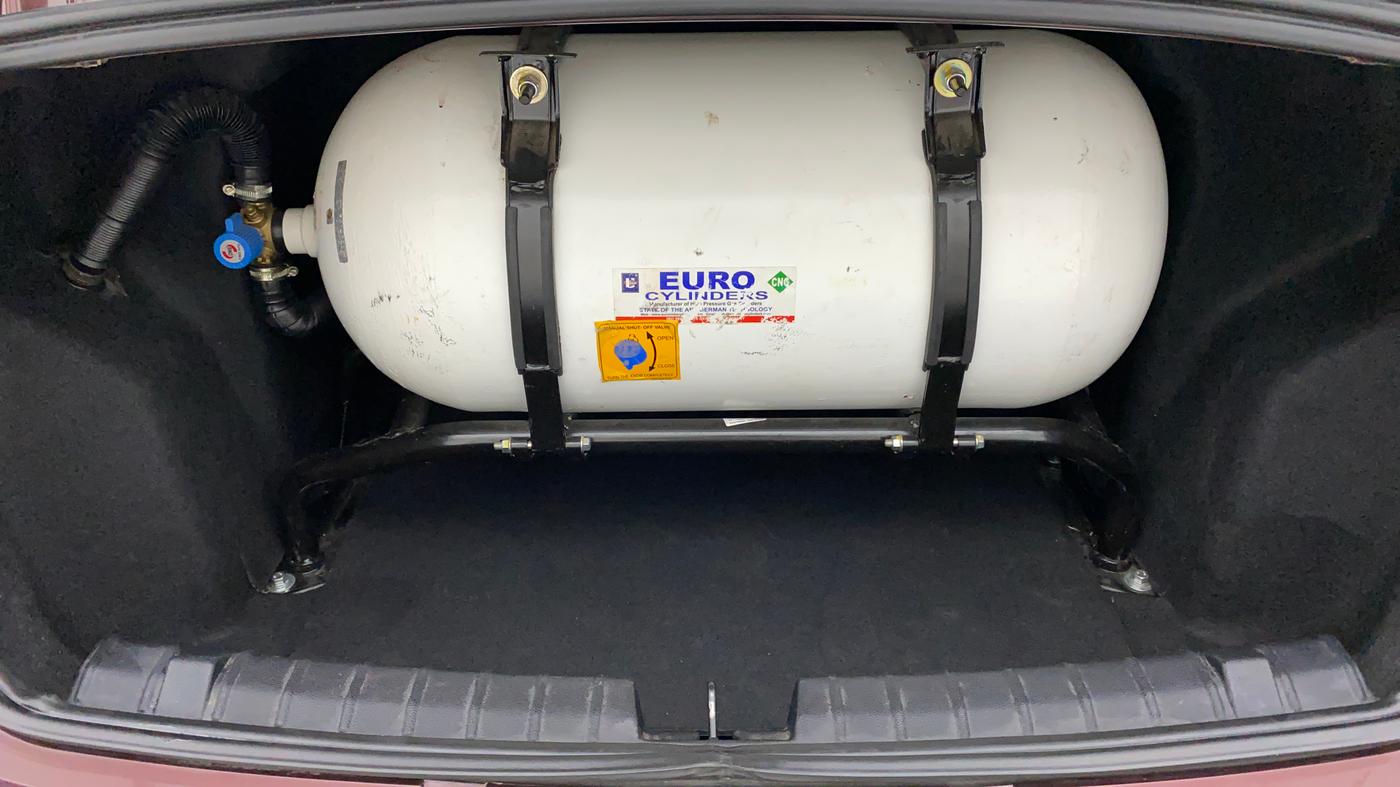 2022 Tata TIGOR XZ CNG, CNG, Manual, 33,766 km, Boot Inside