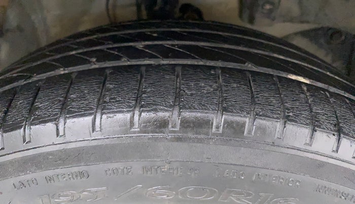 2018 Honda BR-V 1.5L I- DTEC VX, Diesel, Manual, 1,16,190 km, Right Front Tyre Tread