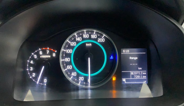 2021 Maruti IGNIS ZETA 1.2, Petrol, Manual, 72,811 km, Odometer Image