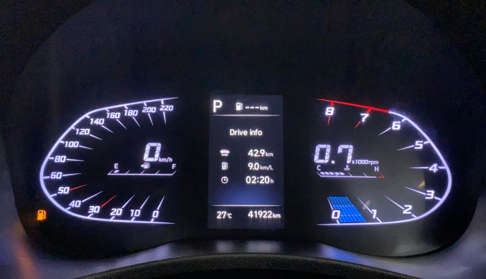 2021 Hyundai Verna SX (O) 1.5 VTVT IVT, Petrol, Automatic, 41,879 km, Odometer Image