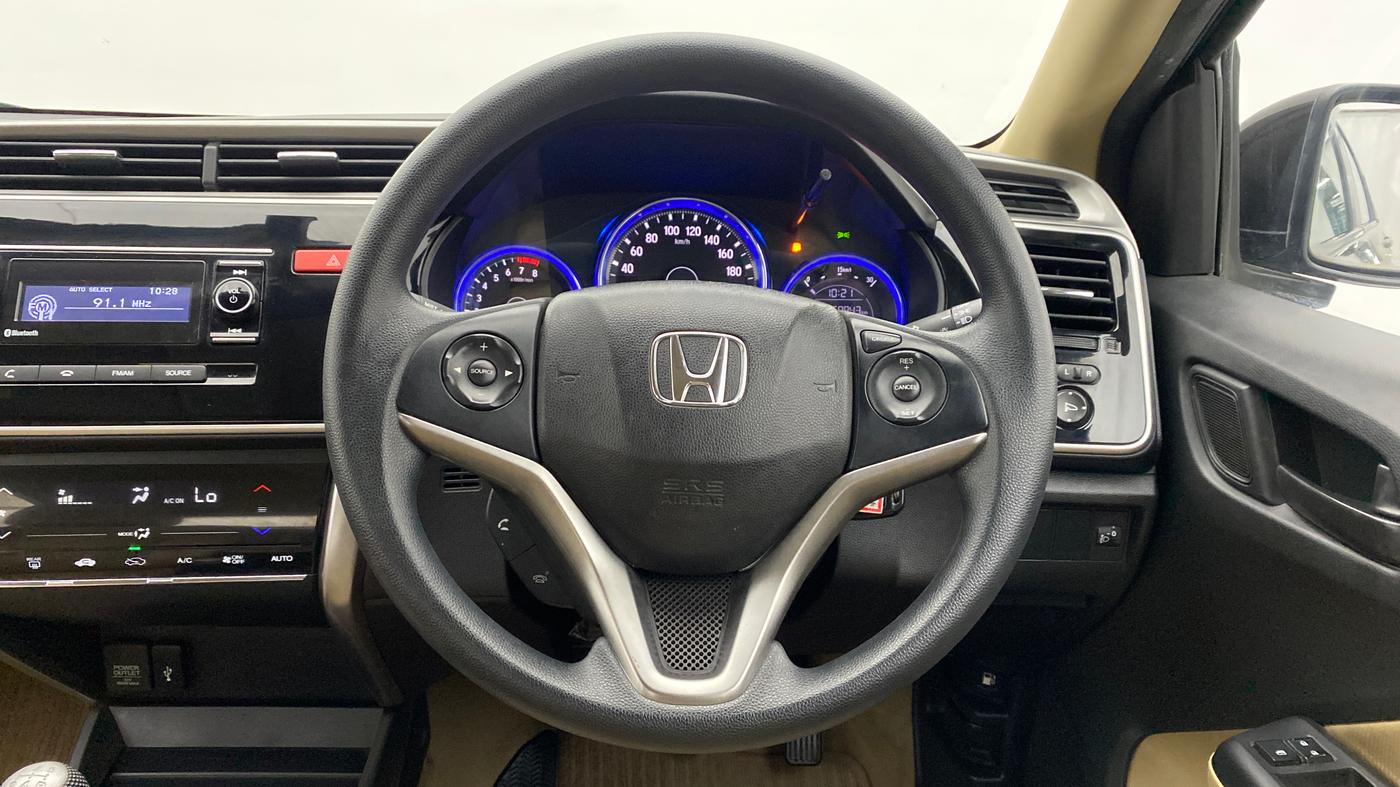 2015 Honda City SV MT PETROL, Petrol, Manual, 59,023 km, Steering Wheel Close Up