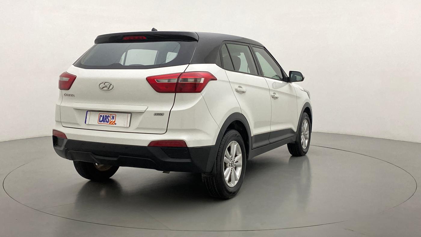 2018 Hyundai Creta E PLUS 1.4 DIESEL, Diesel, Manual, 62,581 km, Right Back Diagonal