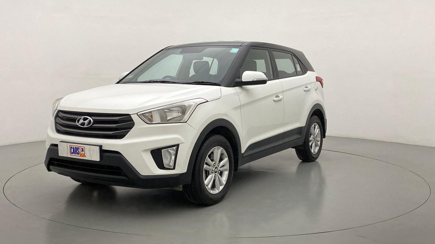 2018 Hyundai Creta E PLUS 1.4 DIESEL, Diesel, Manual, 62,581 km, Left Front Diagonal