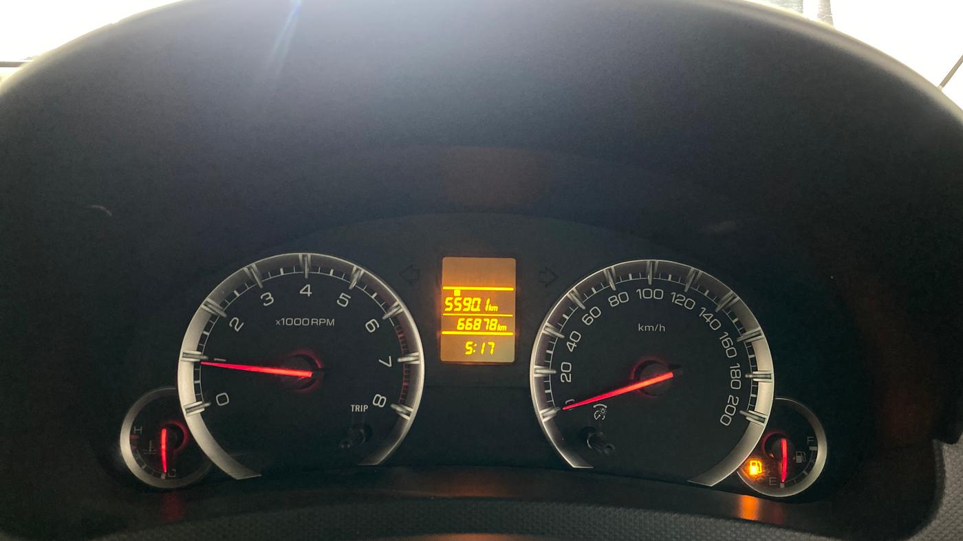 2014 Maruti Swift Dzire VXI, Petrol, Manual, 66,910 km, Odometer Image