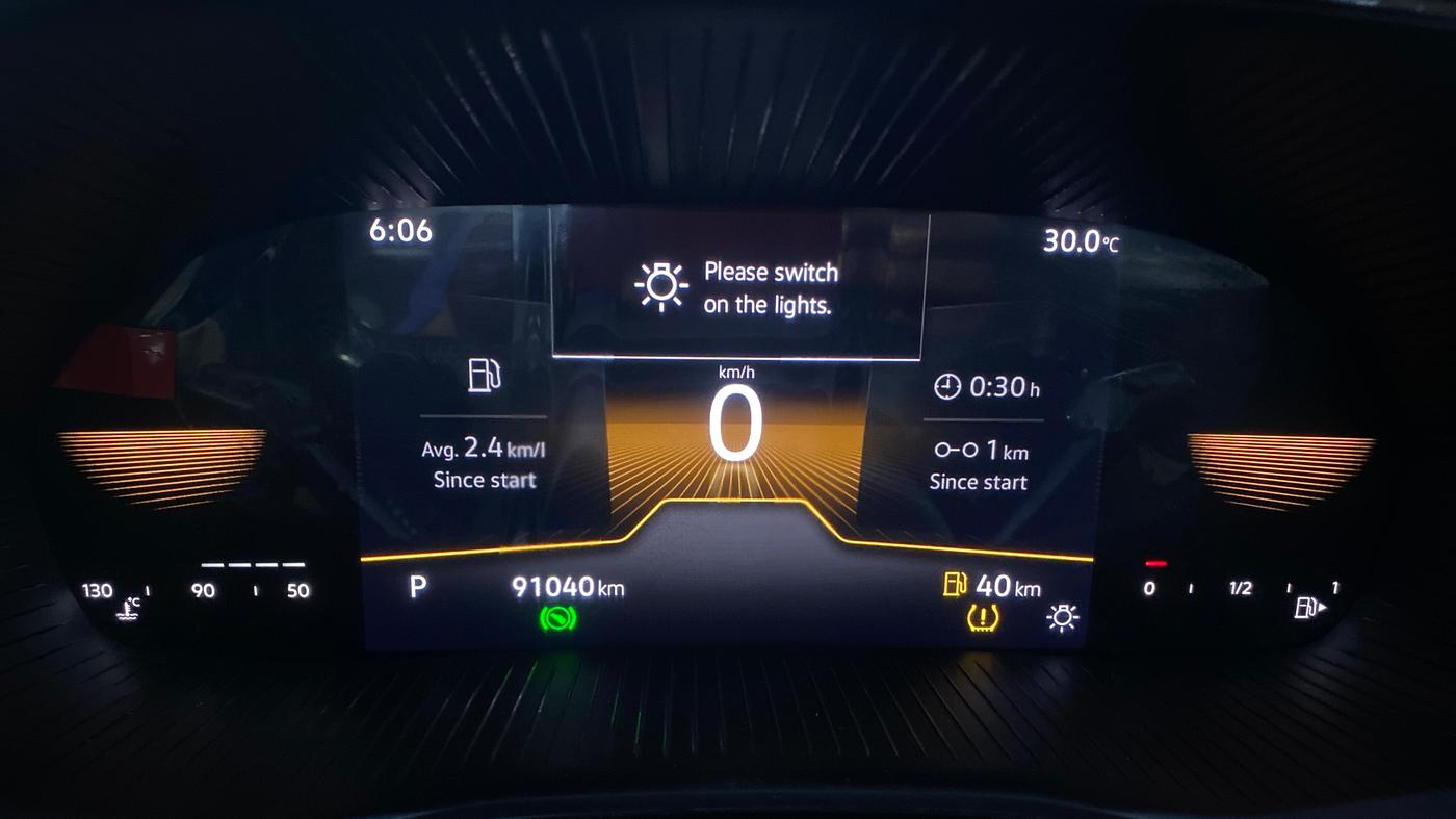 2022 Skoda SLAVIA STYLE 1.0L TSI AT, Petrol, Automatic, 91,036 km, Odometer Image