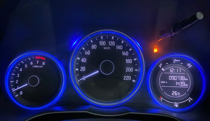 2014 Honda City V MT PETROL, CNG, Manual, 91,117 km, Odometer Image
