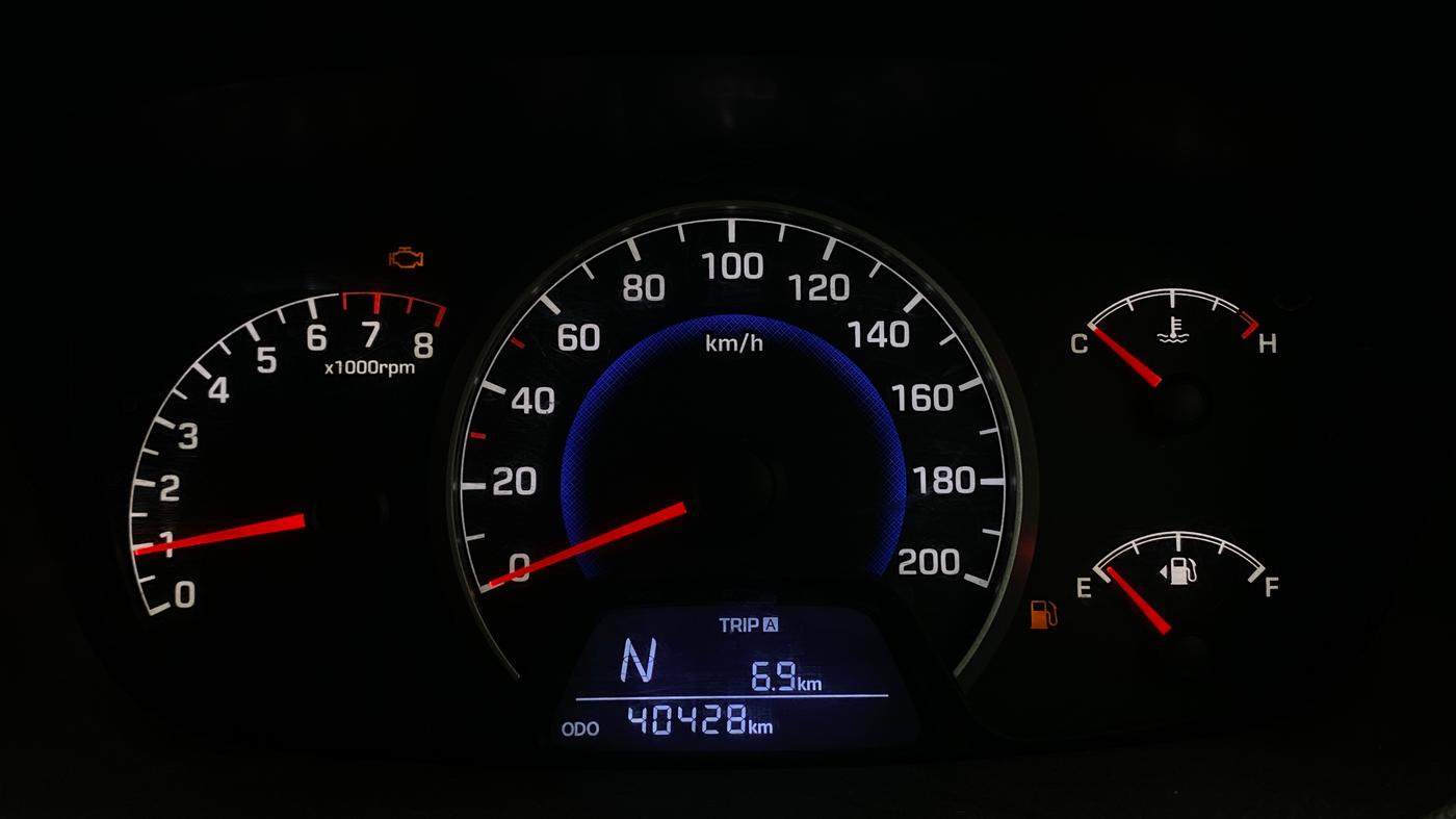 2016 Hyundai Grand i10 MAGNA AT 1.2 KAPPA VTVT, Petrol, Automatic, 40,422 km, Odometer Image