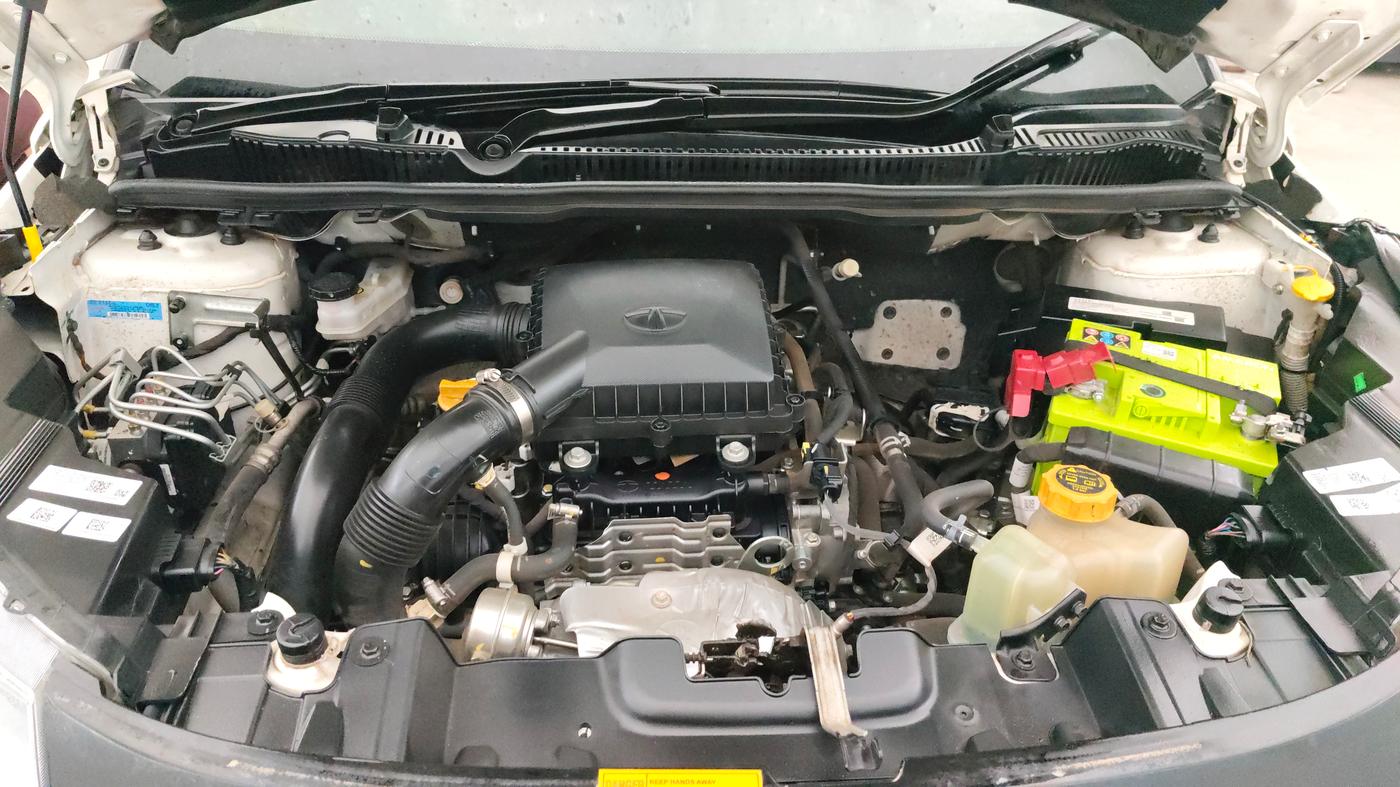 2022 Tata NEXON XZA PLUS (PREMIUM) KAZIRANGA PETROL, Petrol, Automatic, 58,444 km, Engine View