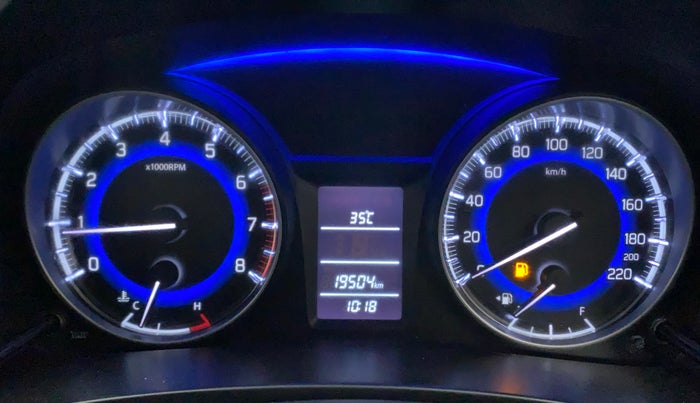 2017 Maruti Baleno DELTA PETROL 1.2, Petrol, Manual, 19,504 km, Odometer Image