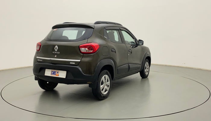 2018 Renault Kwid RXT 1.0 AMT (O), Petrol, Automatic, 33,105 km, Right Back Diagonal