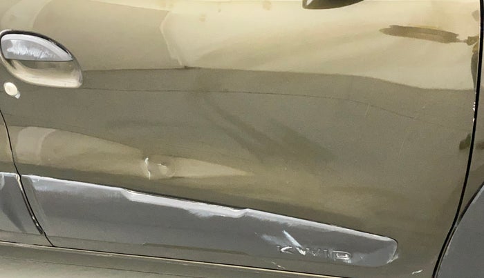 2018 Renault Kwid RXT 1.0 AMT (O), Petrol, Automatic, 33,105 km, Driver-side door - Slightly dented