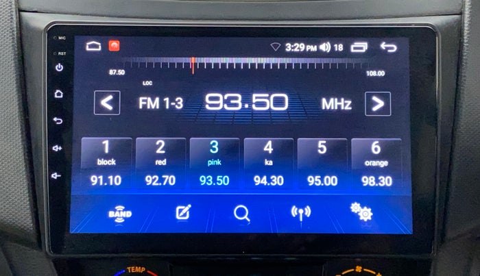 2014 Maruti Swift ZXI, Petrol, Manual, 1,38,222 km, Infotainment System