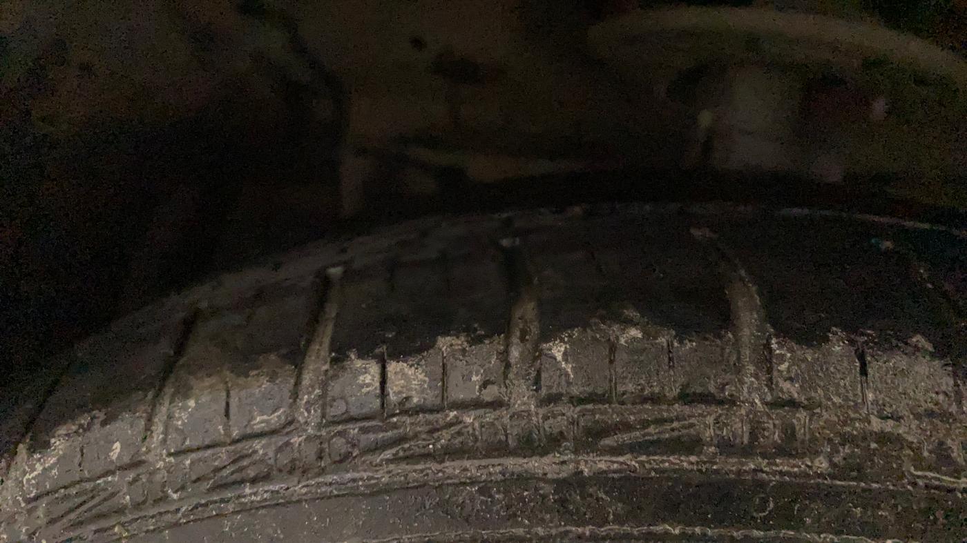 2018 Maruti Ciaz DELTA 1.4 MT PETROL, CNG, Manual, 72,427 km, Left Front Tyre Tread