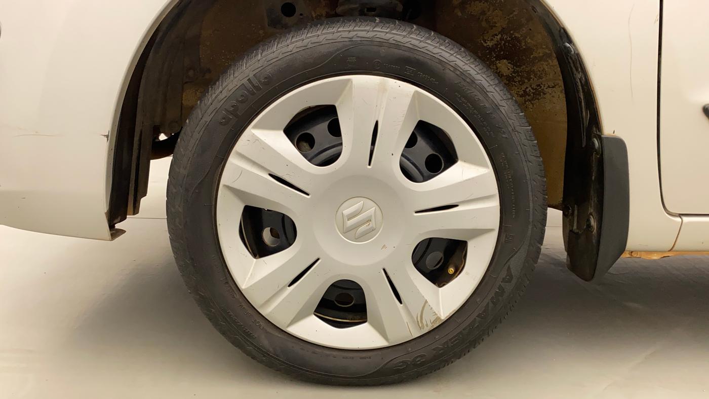 2017 Maruti Wagon R 1.0 VXI AMT, Petrol, Automatic, 24,034 km, Left Front Wheel