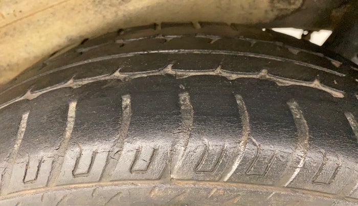 2017 Maruti Wagon R 1.0 VXI AMT, Petrol, Automatic, 24,034 km, Left Rear Tyre Tread