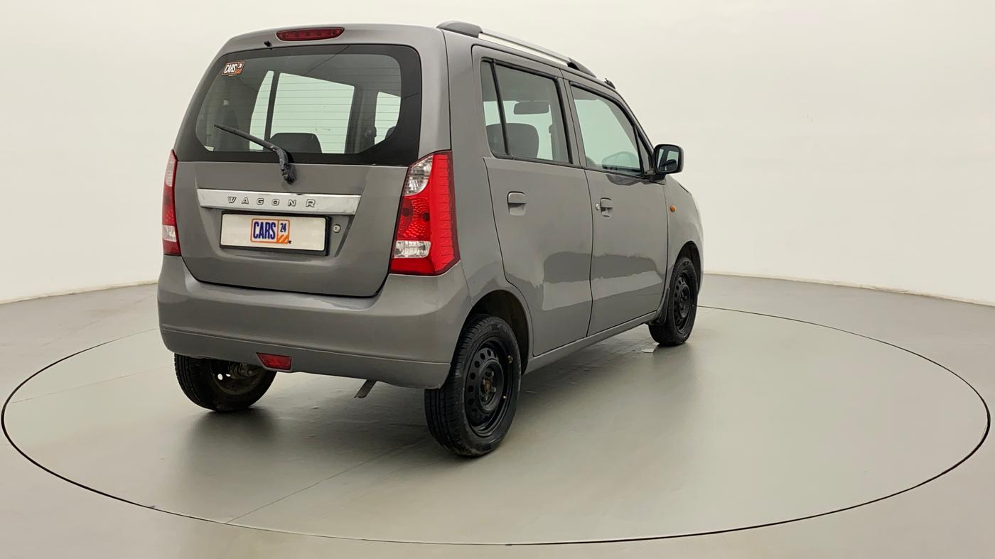2011 Maruti Wagon R 1.0 VXI, Petrol, Manual, 43,437 km, Right Back Diagonal