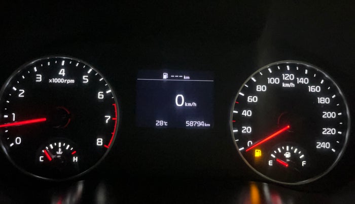 2019 KIA SELTOS GTK 1.4 PETROL, Petrol, Manual, 58,785 km, Odometer Image