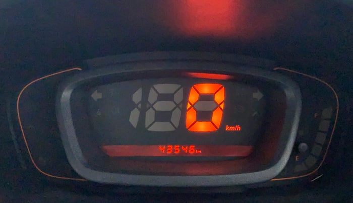 2018 Renault Kwid RXL, Petrol, Manual, 43,598 km, Odometer Image