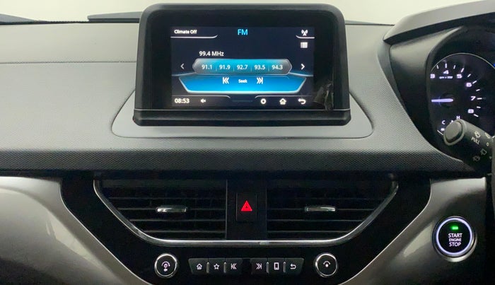 2017 Tata NEXON XZ PLUS PETROL, Petrol, Manual, 55,114 km, Infotainment System