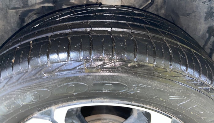 2023 Tata NEXON XZ PLUS PETROL SUNROOF, Petrol, Manual, 7,308 km, Left Front Tyre Tread