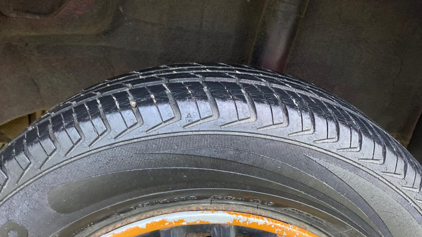 2019 Datsun Redi Go T (O), Petrol, Manual, 28,678 km, Left Rear Tyre Tread