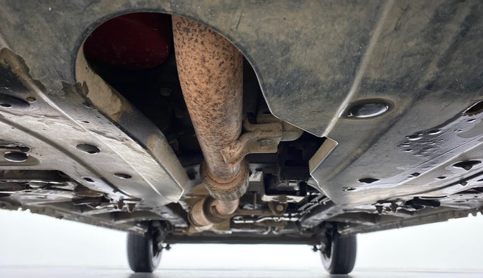 2016 Mahindra Kuv100 K6 6 STR, Petrol, Manual, 22,596 km, Front Underbody