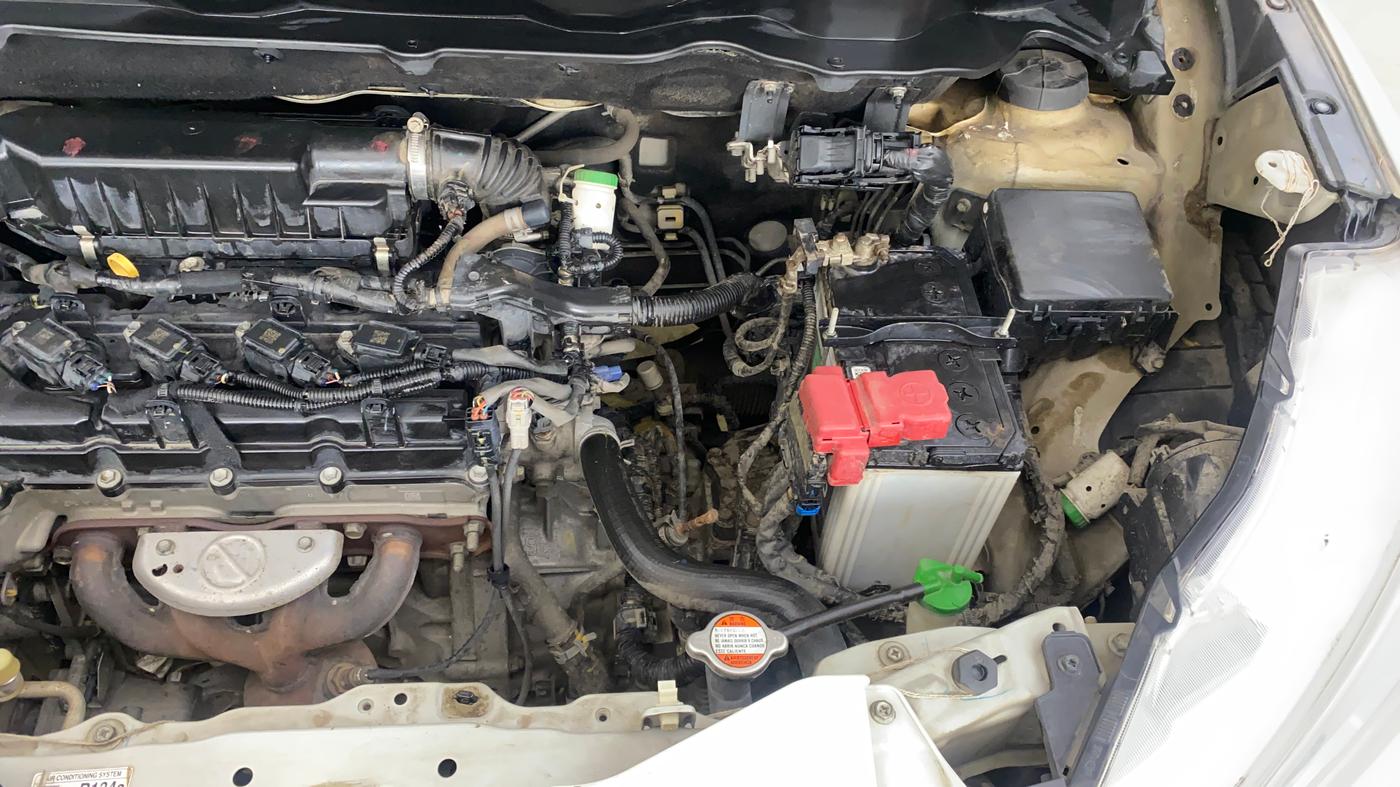 2021 Maruti Ertiga VXI AT SHVS, Petrol, Automatic, 1,37,349 km, Engine View - Left