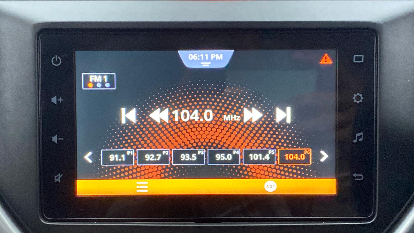 2022 Maruti S PRESSO VXI PLUS, Petrol, Manual, 1,397 km, Infotainment System