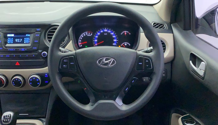 2017 Hyundai Xcent SX 1.2, Petrol, Manual, 92,097 km, Steering Wheel Close Up