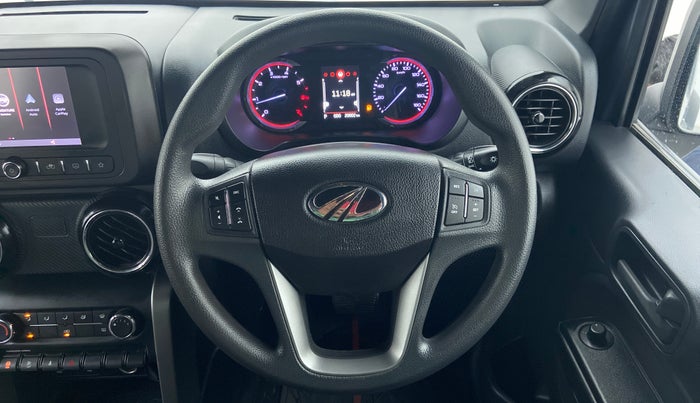 2021 Mahindra Thar LX PETROL HT 4WD AT, Petrol, Automatic, 20,002 km, Steering Wheel Close Up