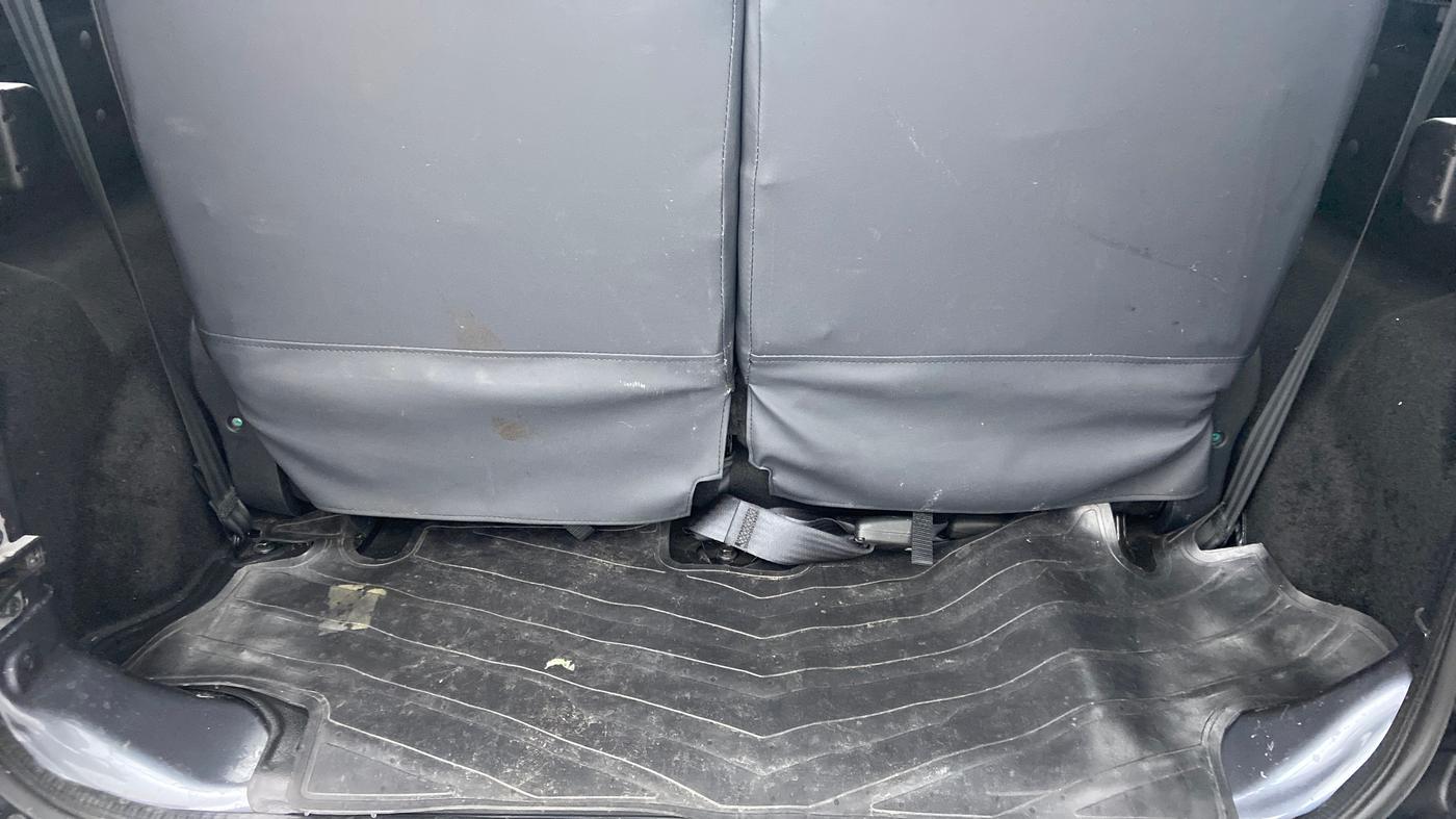 2021 Mahindra Thar LX PETROL HT 4WD AT, Petrol, Automatic, 20,002 km, Boot Inside