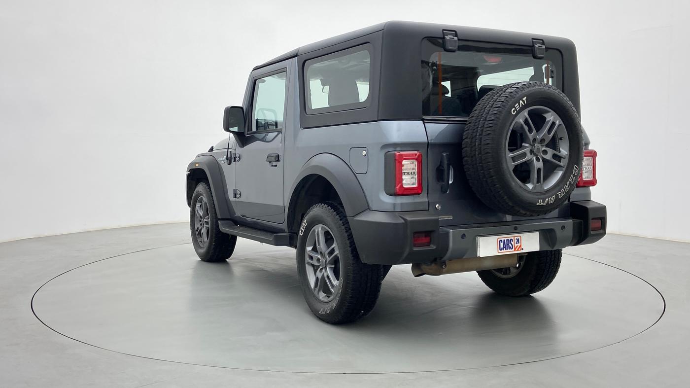 2021 Mahindra Thar LX PETROL HT 4WD AT, Petrol, Automatic, 20,002 km, Left Back Diagonal