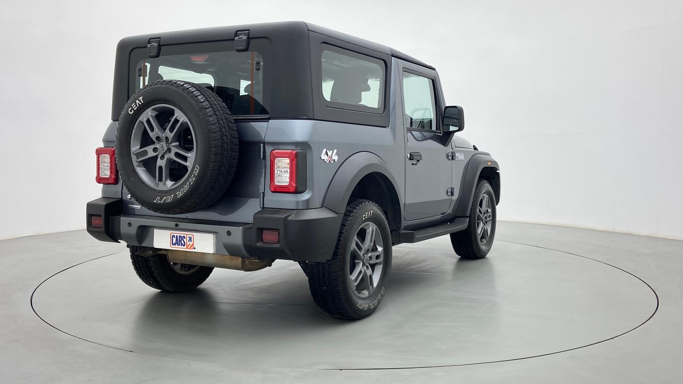 2021 Mahindra Thar LX PETROL HT 4WD AT, Petrol, Automatic, 20,002 km, Right Back Diagonal
